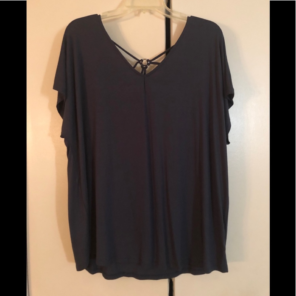 Dark grey top XXL